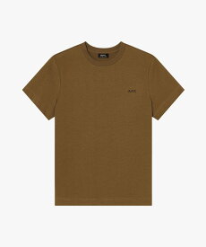 A.P.C. Oliver Tシャツ アー・ぺー・セー トップス カットソー・Tシャツ カーキグリーン ホワイト【送料無料】