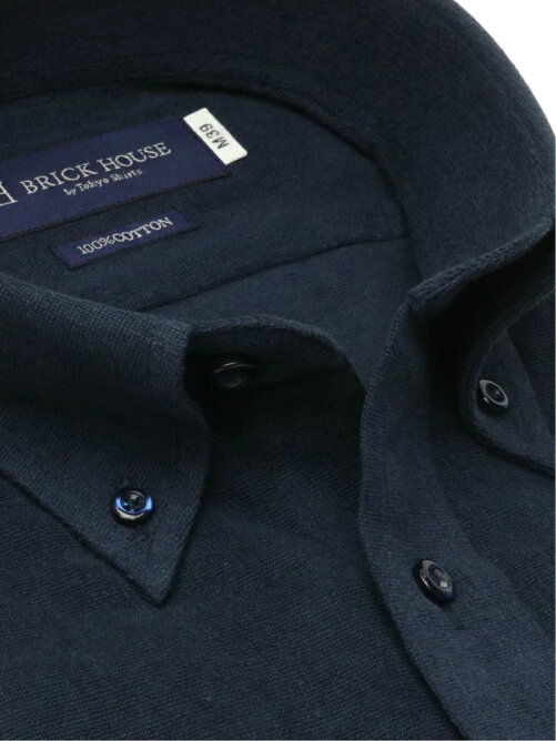 Tokyo Shirts M イージーケア 半袖ワイシャツ パイル地 ボタンダウン ネイビー 無地調 Rakuten Fashion 楽天ファッション 旧楽天ブランドアベニュー Bd1752