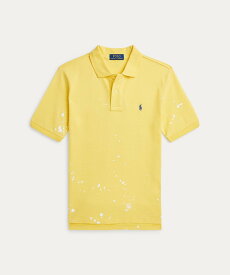 POLO RALPH LAUREN (ボーイズ 8才~20才)ペイントスプラッター コットン メッシュ ポロシャツ ラルフローレン トップス ポロシャツ イエロー【送料無料】