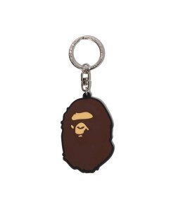 A BATHING APE APE HEAD RUBBER KEYCHAIN �A �x�C�V���O �G�C�v �t�@�b�V�����G�� �`���[���E�L�[�`�F�[�� �u���E��