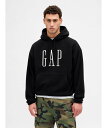 【SALE／40%OFF】GAP (U)オーバーサイズ GAPロゴパーカー ギャップ トップス パーカー・フーディー ブラック レッド ネイビー ホワイト【送料無料】