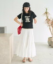 インド はしごレース ティアード マキシスカート/全6色