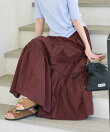 インド はしごレース ティアード マキシスカート/全6色