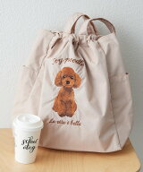 【SALE／10%OFF】RMAF 【お散歩にもぴったり♪】アニマル刺繍巾着トートバッグ リマインドミーアンドフォ…