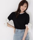 リボンドッキングニット