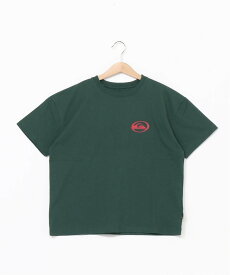 QUIKSILVER (K)SATURN LOGO ST YOUTH クイックシルバー トップス カットソー・Tシャツ グリーン イエロー ブラック ホワイト