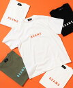 BEAMS 【定番】【洗濯機洗い可】BEAMS ロゴ Tシャツ 25SS 半袖 メンズ ユニセックス コットン100% フェス ビームス メン トップス カットソー・Tシャツ ホワイト ブラック カーキグリーン【送料無料】