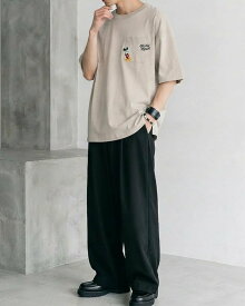 【SALE／3%OFF】Disney Disney ディズニー Tシャツ メンズ 半袖 ティーシャツ ユニセックス レディース マルカワ トップス カットソー・Tシャツ ブルー ホワイト グレー ブラック ベージュ