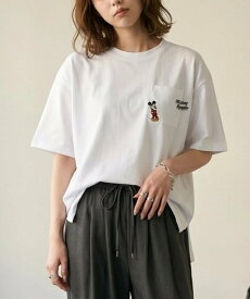 【SALE／7%OFF】Disney Disney ディズニー Tシャツ メンズ 半袖 ティーシャツ ユニセックス レディース マルカワ トップス カットソー・Tシャツ ブルー ホワイト グレー ブラック ベージュ