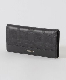【SALE／26%OFF】BLACK LABEL CRESTBRIDGE エンボスチェックロングウォレット ブルーレーベル / ブラックレーベル・クレストブリッジ 財布・ポーチ・ケース コインケース・小銭入れ・札入れ ブラック グレー【送料無料】
