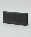 【SALE／26%OFF】BLACK LABEL CRESTBRIDGE エンボスチェックロングウォレット ブルーレーベル / ブラックレーベル・ク…