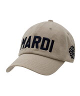 Mardi Mercredi CAP MARDI BOLD LOGO マルディメクルディ 帽子 キャップ カーキグリーン ブラウン グレー…