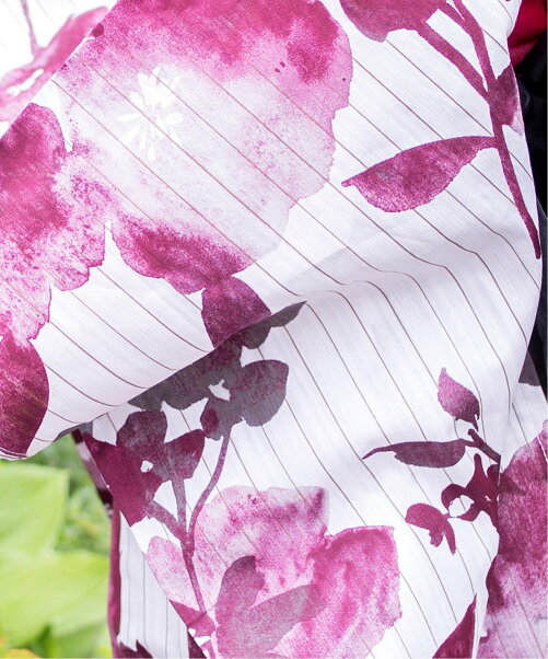 Utatane Utatane K Utatane 子供浴衣 4点セット マゼンタ色のレトロ花 Rakuten Fashion 楽天ファッション 旧楽天ブランドアベニュー 4754