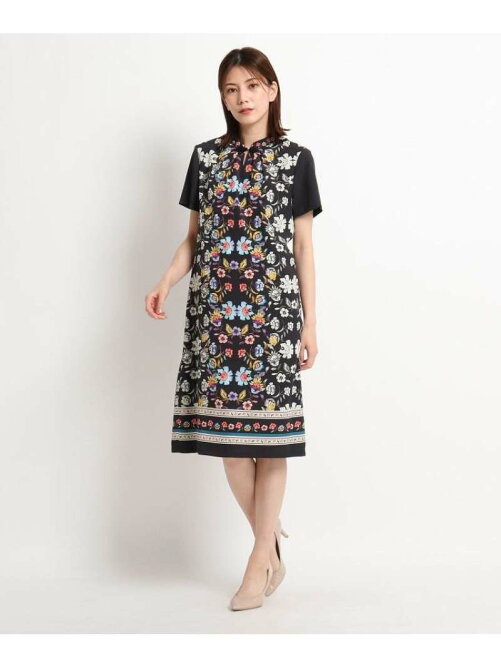 Sunauna オリジナルプリント チャイナ風ワンピース Rakuten Fashion 楽天ファッション 旧楽天ブランドアベニュー De1754
