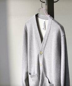 BEAMS PLUS LOOPWHEELER*BEAMS PLUS / 別注 Extra Light Plus Sweat Cardigan ビームス メン トップス スウェット・トレーナー グレー【送料無料】