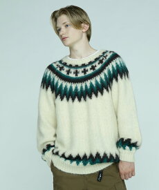 【SALE／30%OFF】MANASTASH MANASTASH/マナスタッシュ/ABERDEEN SWEATER NORDIC マナスタッシュ トップス ニット ブラック ブルー ネイビー ブラウン【送料無料】