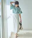 【堀未央奈さん着用アイテム】フリルティアードナロースカート