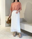 【堀未央奈さん着用アイテム】フリルティアードナロースカート