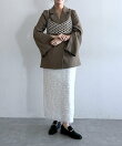【堀未央奈さん着用アイテム】フリルティアードナロースカート