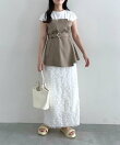 【堀未央奈さん着用アイテム】フリルティアードナロースカート