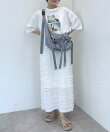 【堀未央奈さん着用アイテム】フリルティアードナロースカート