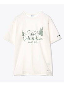 Columbia ヤハラフォレストグラフィックショートスリーブティー コロンビア トップス カットソー・Tシャツ ホワイト ブラック グリーン ブルー