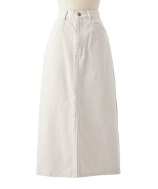 DRAWER SUMMER カツラギ5ポケットスカート ドゥロワー スカート その他のスカート ホワイト【送料無料】