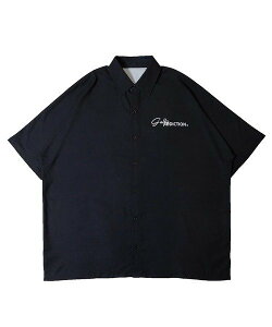 �ySALE�^50%OFF�zGALLIS ADDICTION GA SHOULDER-LOGO S/S SHIRT(MENS) �W���b�N���[�Y �g�b�v�X �V���c�E�u���E�X �u���b�N �z���C�g�y���������z