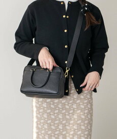 【SALE／30%OFF】CHRISTIAN VILLA 【CHRISTIAN VILLA】ボックスシルエットレザーハンドバッグ インターショシュール バッグ ハンドバッグ ブルー【送料無料】