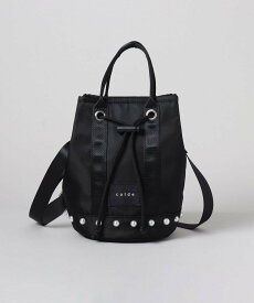 【SALE／10%OFF】THE SHOP TK パール調ツキナイロンバッグ ザ ショップ ティーケー バッグ ショルダーバッグ ブラック カーキ ベージュ【送料無料】