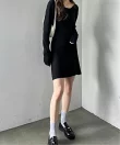 【nelliy.】バックオープンワンピース