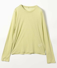 BASERANGE LONG SLEEVE TEE 25AW フリークスストア トップス カットソー・Tシャツ グリーン ホワイト【送料無料】