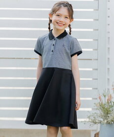 【SALE／30%OFF】組曲 KIDS 【110-140cm】 COOLMAXカノコワンピース クミキョク ワンピース・ドレス ドレス ブラック レッド【送料無料】
