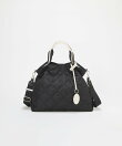【TOPKAPI】ストライプハンドル キルティング トートバッグ A4対応 軽量