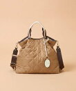 【TOPKAPI】ストライプハンドル キルティング トートバッグ A4対応 軽量