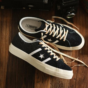 CONVERSE �y���c�X����zSTAR&BARS US SUEDE / �X�^�[&�o�[�Y US �X�G�[�h �R���o�[�X �V���[�Y�E�C �X�j�[�J�[ �u���b�N�y���������z
