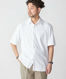 【SALE／30%OFF】SHIPS GUY ROVER: パイル 半袖 シャツ シップス トップス シャツ・ブラウス ホワイト ブラック ブラウン【送料無料】