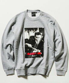 【SALE／40%OFF】BEAMS T BEAMS T / BLACK RAIN クルーネック スウェット ビームスT トップス スウェット・トレーナー グレー ブラック【送料無料】