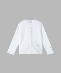 �ySALE�^55%OFF�zagnes b. ENFANT SES7 E CARDIGAN �L�b�Y �A�[�e�B�X�g �J�[�f�B�K���v���b�V���� MA ZA SI �A�j�G�X�x�[ �g�b�v�X �J�[�f�B�K�� �z���C�g�y���������z