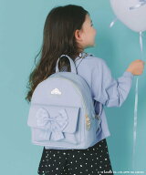 ANY KIDS 【シナモロール×ANY KIDS】合皮リュック エニィ バッグ リュック・バックパック ベージュ ブル…