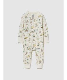 【SALE／40%OFF】GAP (K)オーガニックコットン カバーオール (ベビー) ギャップ マタニティウェア・ベビー用品 ロンパース・カバーオール ホワイト