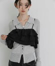 ティアードフリルビスチェ