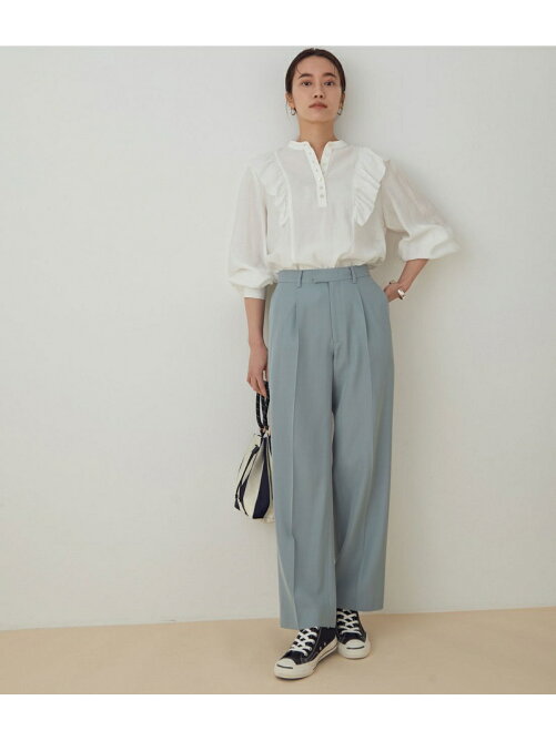 Adam Et Rope Web限定 ショルダーフリルブラウス Rakuten Fashion 楽天ファッション 旧楽天ブランドアベニュー Ch4757