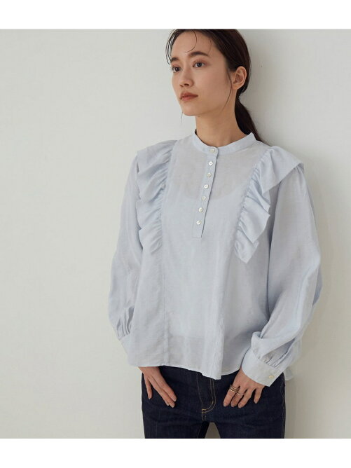 Adam Et Rope Web限定 ショルダーフリルブラウス Rakuten Fashion 楽天ファッション 旧楽天ブランドアベニュー Ch4757