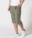 OUTDOOR PRODUCTS/(M)ポリリップストレッチカーゴ7分丈パンツ