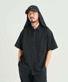 NANGA ドットエア(R) コンフィー ショートスリーブシャツ メンズ 26SS ナンガオンラインショップ トップス シャツ・ブラウス ベージュ ブラック グリーン ネイビー【送料無料】