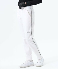 【SALE／60%OFF】BEAMS GOLF ORANGE LABEL ORANGE LABEL / エアシャット ストレッチサイドラインパンツ ビームス アウトレット パンツ その他のパンツ ブラック ホワイト【送料無料】