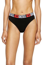 DIESEL ウィメンズ Tバックショーツ STARS-D-CORE ディーゼル インナー・ルームウェア ショーツ ブラック【送料無料】