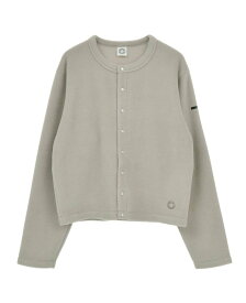 LOGEMENT DE CLAIRE 【ORCIVAL/オーシバル】 CREW NECK CARDIGAN メルローズクレール ジャケット・アウター その他のジャケット・アウター ベージュ グレー【送料無料】