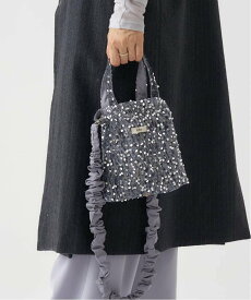 IENA ENFANT Uhr 別注 ベロアSpangle Mini ShoulderBag kids イエナ　アンファン マタニティウェア・ベビー用品 その他のベビーグッズ グレー ブラック ネイビー ベージュ【送料無料】